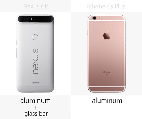 Сравнение смартфонов: Nexus 6P и iPhone 6s Plus