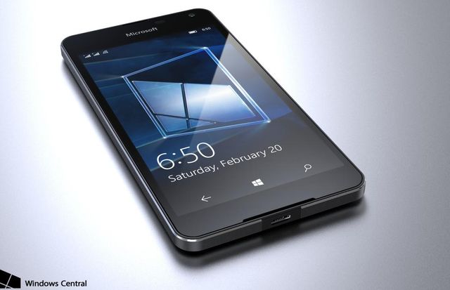 Первые изображения Microsoft Lumia 650 с металлической рамкой