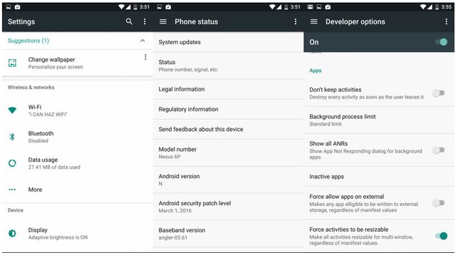 Обзор Android N: официальный релиз бета-версии