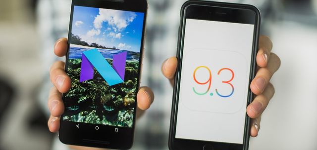Сравнение Android N и iOS 9.3: больше общего, чем вы думаете