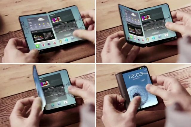 Samsung выпустит складной смартфон в 2017 году
