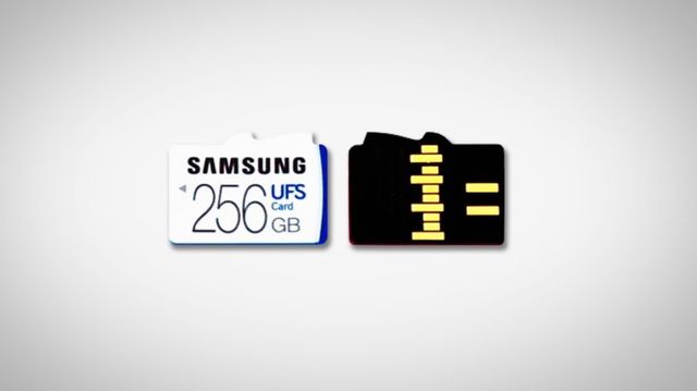 Представлена карта памяти Samsung UFS с самой быстрой скоростью чтения/записи