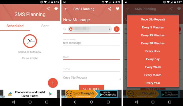 Как отправить сообщение по расписанию на Android? 4 лучших приложения