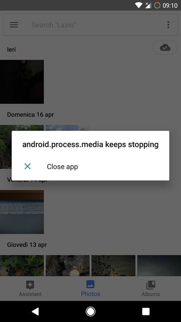 Android.process.media - что это и как исправить ошибку?