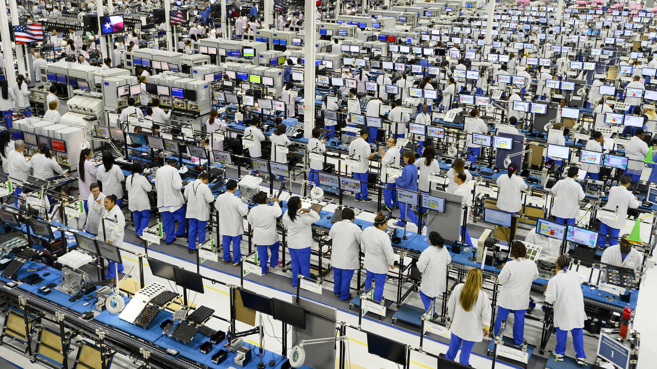 Moto X smartphone factory